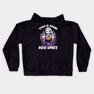 This Is Some Boo Sheet, Halloween Funny Kids Hoodie